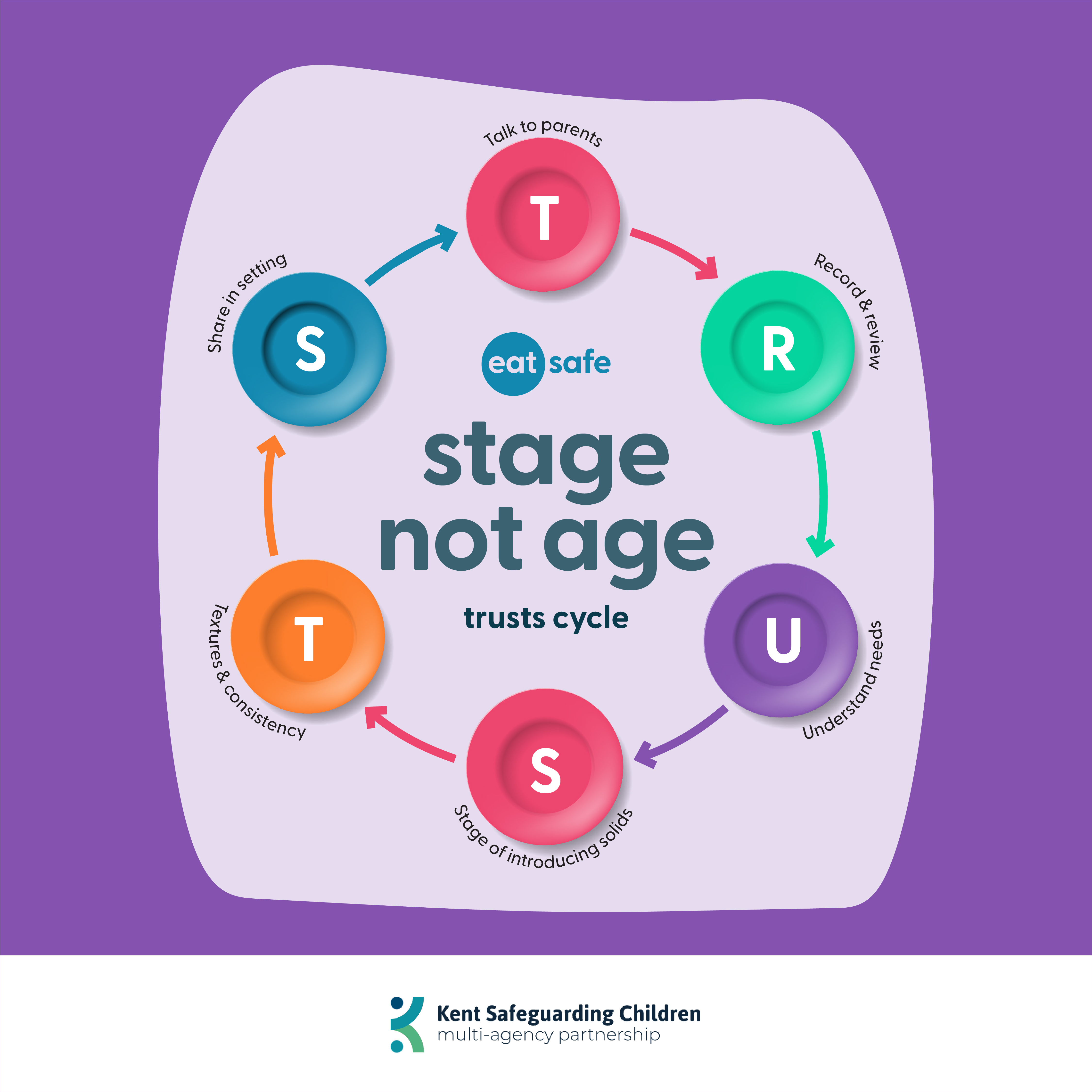 Visual representation of the TRUSTS Cycle